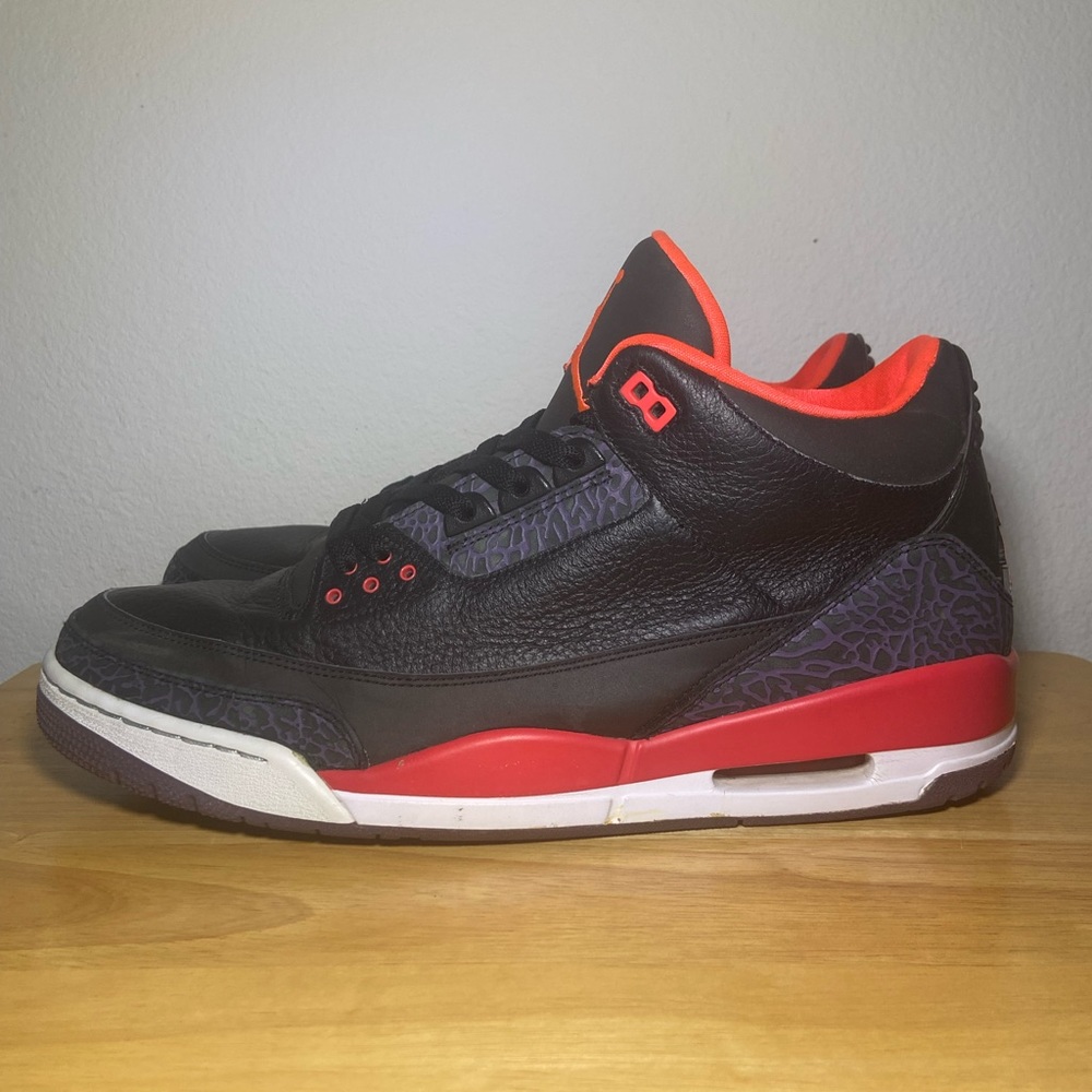 *Rare* Jordan 3 Retro Crimson - Picture 5 of 14